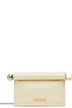 Клатч Off-White 'The small Rond Carr' JACQUEMUS