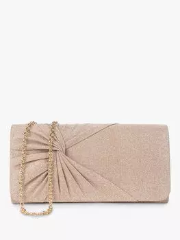 Клатч Paradox London Danita с блестками, шампанское