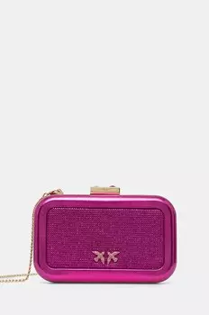 Клатч Pinko, розовый
