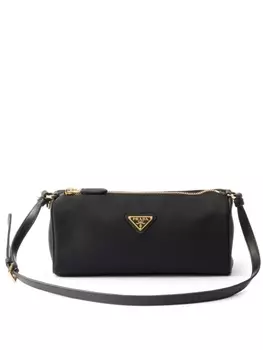 Клатч Prada с логотипом, черный