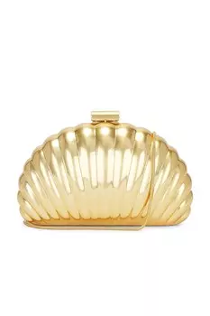 Клатч-Ракушка monet Simkhai, золотой