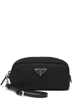 Клатч Re-Nylon на молнии Prada, черный