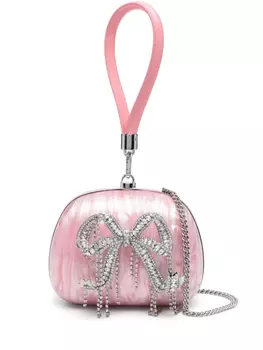 Клатч с аппликацией Self-Portrait Kids, розовый