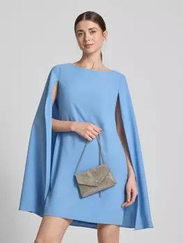 Клатч с декоративными камнями Jake*s Cocktail, серебряный