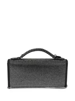 Клатч с кристаллами и цепочкой STELLA MCCARTNEY, черный