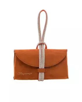 Клатч с кристаллами Mariamare, красный