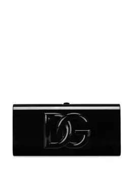 Клатч с логотипом DG DOLCE & GABBANA, черный
