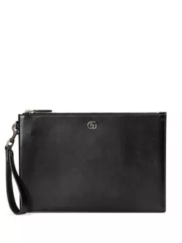 Клатч с логотипом GG Gucci, черный