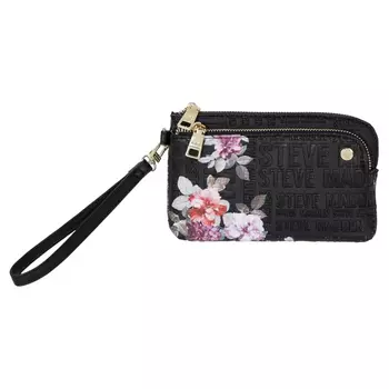 Клатч Steve Madden Trell Floral Embossed, черный