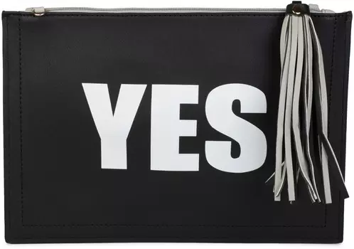 Клатч styleBREAKER Handtasche, серо черный