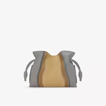 Клатч-сумка Flamenco Loewe из кожи, мультиколор