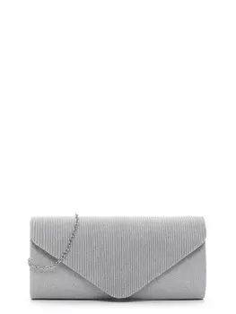 Клатч Tamaris Clutch TAS Amalia Metallic, цвет silver