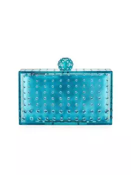 Клатч Tequila с кристаллами Aquazzura