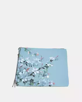 Клатч Твид Вишнево-синий Zubi, мультиколор