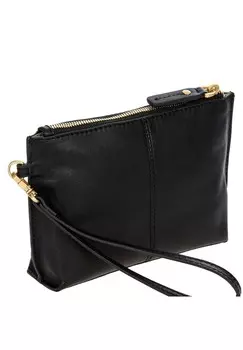 Клатч Volterra кожаный 18 см BRIC'S, черный