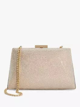 Клатч в твердом футляре Bellaire Diamante Box Dune, золотой