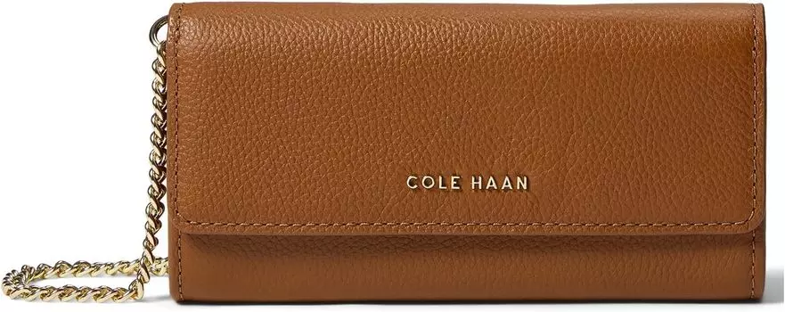 Клатч Wallet On A Chain Cole Haan, цвет British Tan