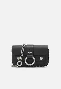 Клатч Wallet Smooth Zadig & Voltaire, цвет noir/silver-coloured
