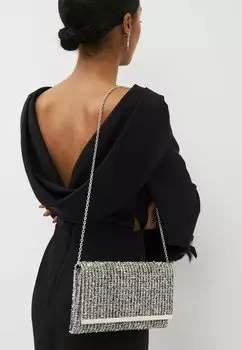 Клатч WITH DETACHABLE CHAIN STANDARD Next, цвет dark grey