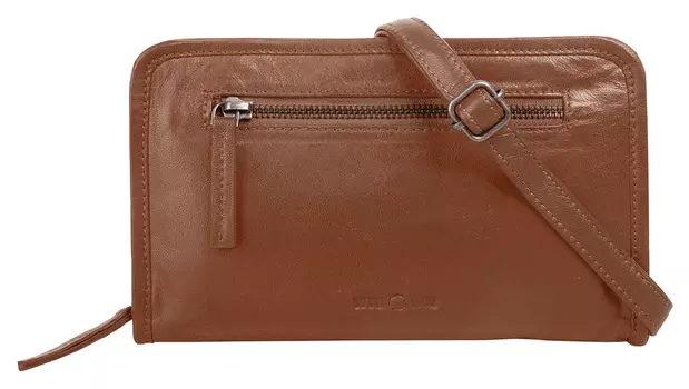 Клатч WouWou Abendtasche, коньячный