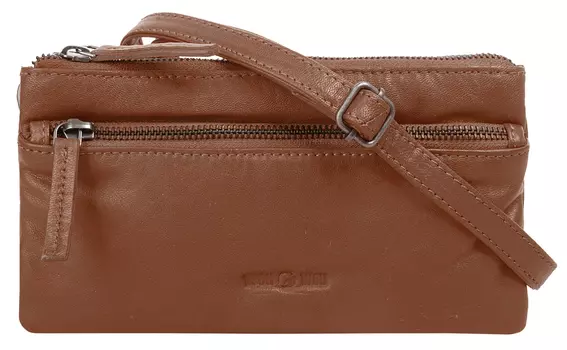 Клатч WouWou Abendtasche, коньячный