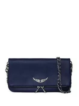 Клатч Zadig&Voltaire Rock, синий