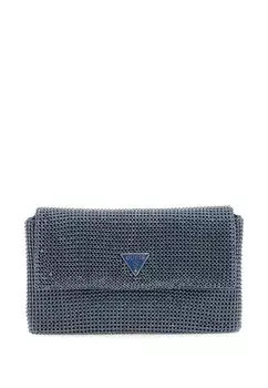 Клатч ZALINA FLAP Guess, синий