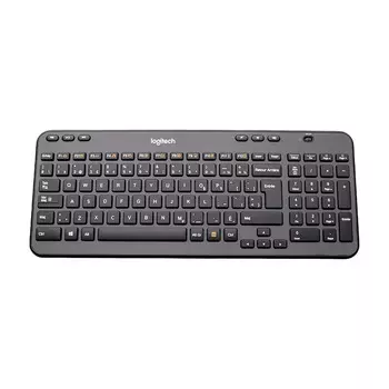 Клавиатура беспроводная Logitech K360, черный, английская раскладка