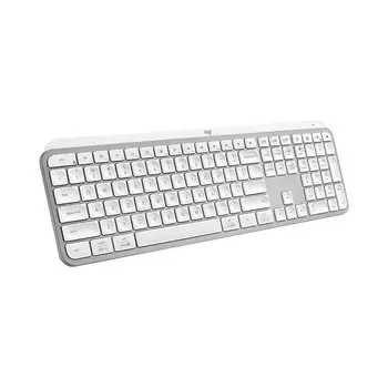 Клавиатура беспроводная Logitech MX Keys S, серебристо-белый, английская раскладка