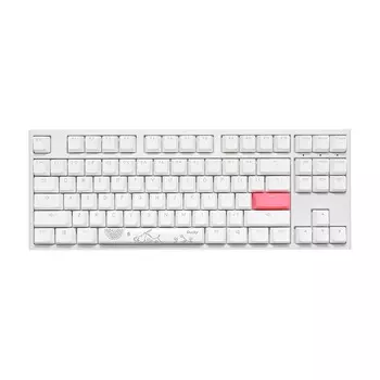 Клавиатура игровая Ducky One 2 TKL, Kailh BOX White, белый, английская раскладка
