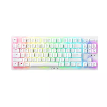 Клавиатура игровая Razer DeathStalker V2 Pro TKL, Red Switch, белый, английская раскладка