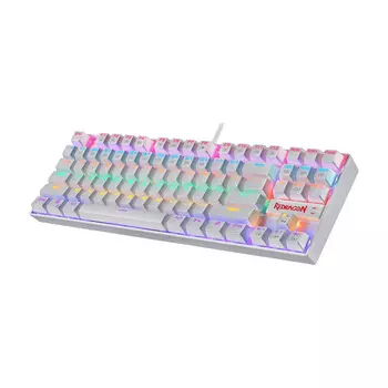 Клавиатура игровая Redragon Kumara K552, RGB, Blue, белый, английская раскладка