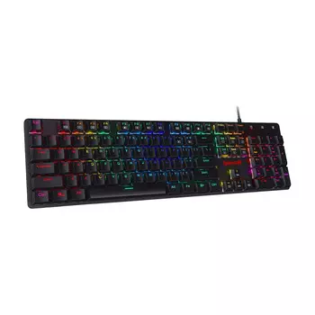 Клавиатура игровая Redragon Shrapnel K589, Red, черный, английская раскладка