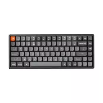 Клавиатура механическая беспроводная Keychron K2 MAX, RGB, Aluminum, Super Brown, серый, английская раскладка