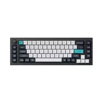 Клавиатура механическая беспроводная Keychron Q65Max Hot-swappable, Gateron Jupiter Red, чёрный, английская раскладка