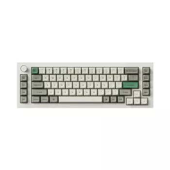 Клавиатура механическая беспроводная Keychron Q65Max Hot-swappable, Gateron Jupiter Red, белый, английская раскладка