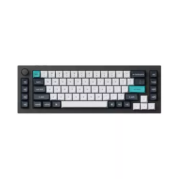 Клавиатура механическая беспроводная Keychron Q65Max Hot-swappable, Gateron Jupiter Brown, чёрный, английская раскладка