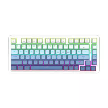 Клавиатура Redragon KS82-B Thin Lime, синий градиент, английская раскладка