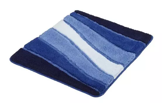 Kleine Wolke Коврик для ванной Ocean royal blue, 55 x 65 см, синий