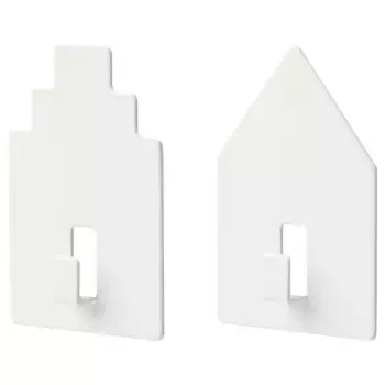 Клейкий крючок, белый TIPPVAGN IKEA