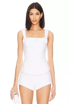 Клеманс топ Majorelle, белый