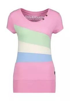 КлементинаАК Футболка ALIFE AND KICKIN, цвет Bubblegum Melange