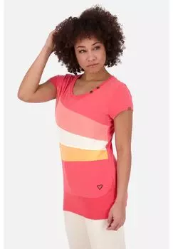 КлементинаАК Футболка ALIFE AND KICKIN, цвет Coral Melange