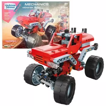 Клементони, Механическая лаборатория, строительные блоки Monster Truck, 50062 Clementoni