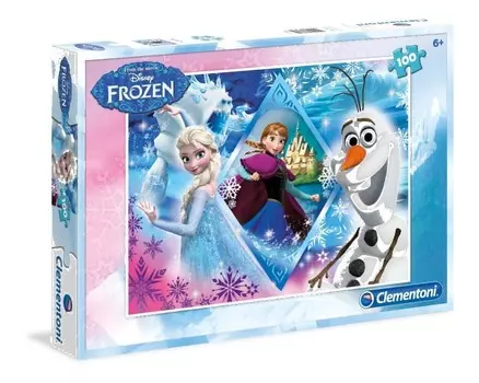 Клементони, пазл, Дисней, Холодное сердце, 100 шт. Clementoni