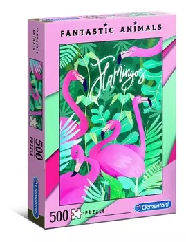 Клементони, пазл Фламинго, 500 шт. Clementoni
