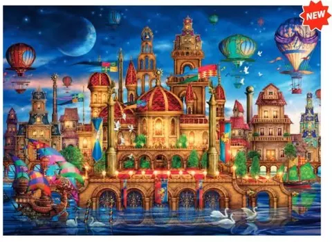 Клементони, пазл, Средместье, 6000 шт. Clementoni