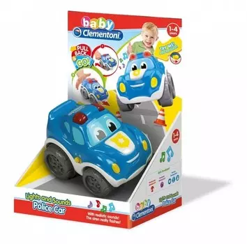 Клементони, развивающая игрушка Полицейская машина Clementoni