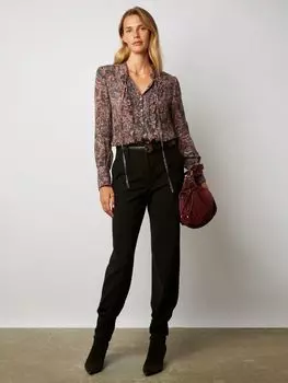 Клео Блузка Gerard Darel, розовый/мульти