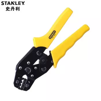 Клещи для обжима оголенных клемм Stanley серии B, клещи для проводов 0,25–2,5 мм, клещи для коаксиальных клемм 84-851-22